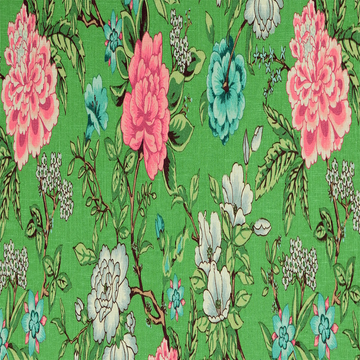 AMESBURY FLORAL DRAPERY FABRIC