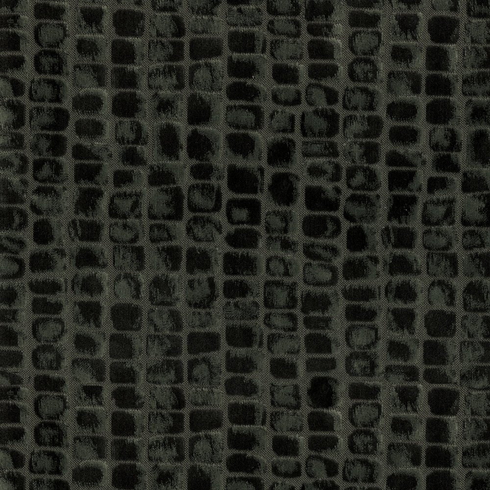 crocodile skin inspired velvet fabric with embossed reptile texture