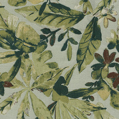 Palmetto Orchid‑Green Fabric| Poly‑Cotton Blend, 52" Wide, Sold by the Yard