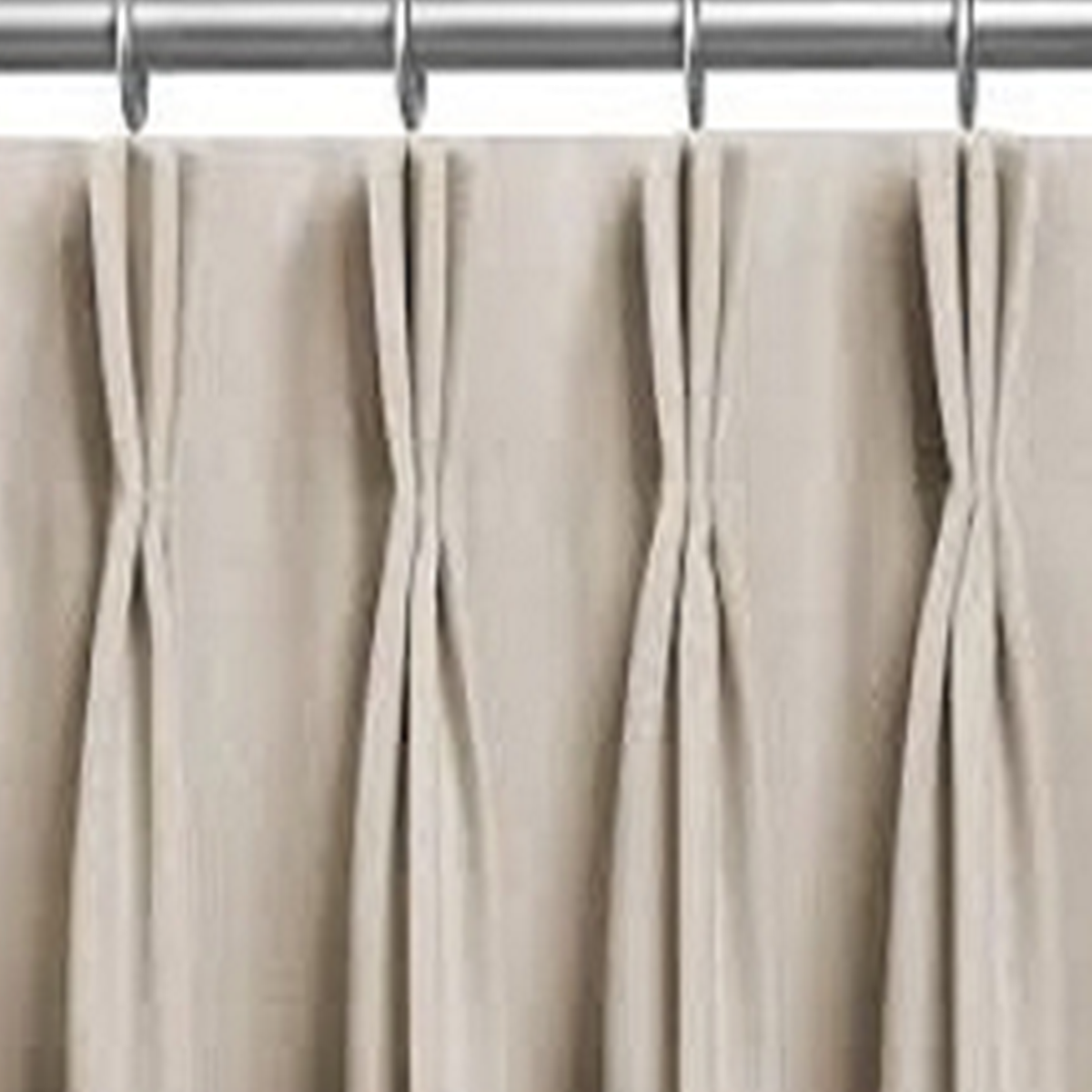 Perfect Curtains—Pinch Pleat Panel—5" Inches Header—47"Inches Wide—100% Polyester—Durability And Style—Panel Sold Individual—Nationwide shipping