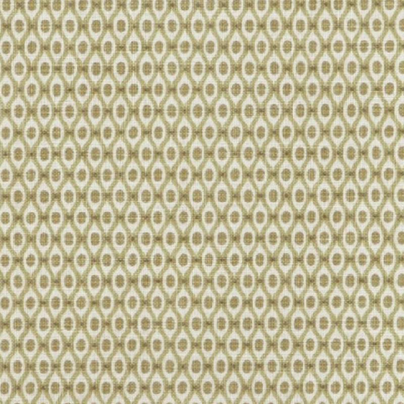 Hammerick Diamond Fabric—Beige/Gold—Small Scale Pattern—100% Polyester—54" Wide—Sold by the Yard