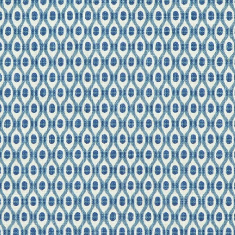 Chatte  Demin Blue Dots —High-Quality Upholstery—95% Polyester, 5% Cotton—Sold by The Yard—54" Inches Wide