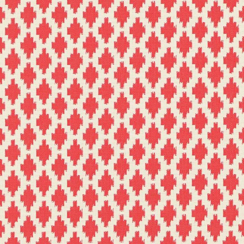 Small Diamond Home Decorating Fabric—Red/White—100% Polypropylene—54"-Inches Wide—Sold by the Yard—Nationwide Shipping