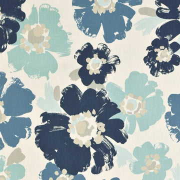 BRONTE COTTON BLEND FLORAL FABRIC
