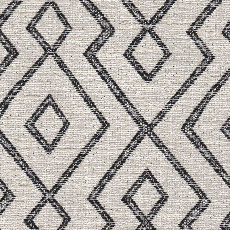 Lifestyles Andes—Decorator Fabric—Black and Grey—56"-Inches Wide—56"-Inches Wide—Sold by the Yard