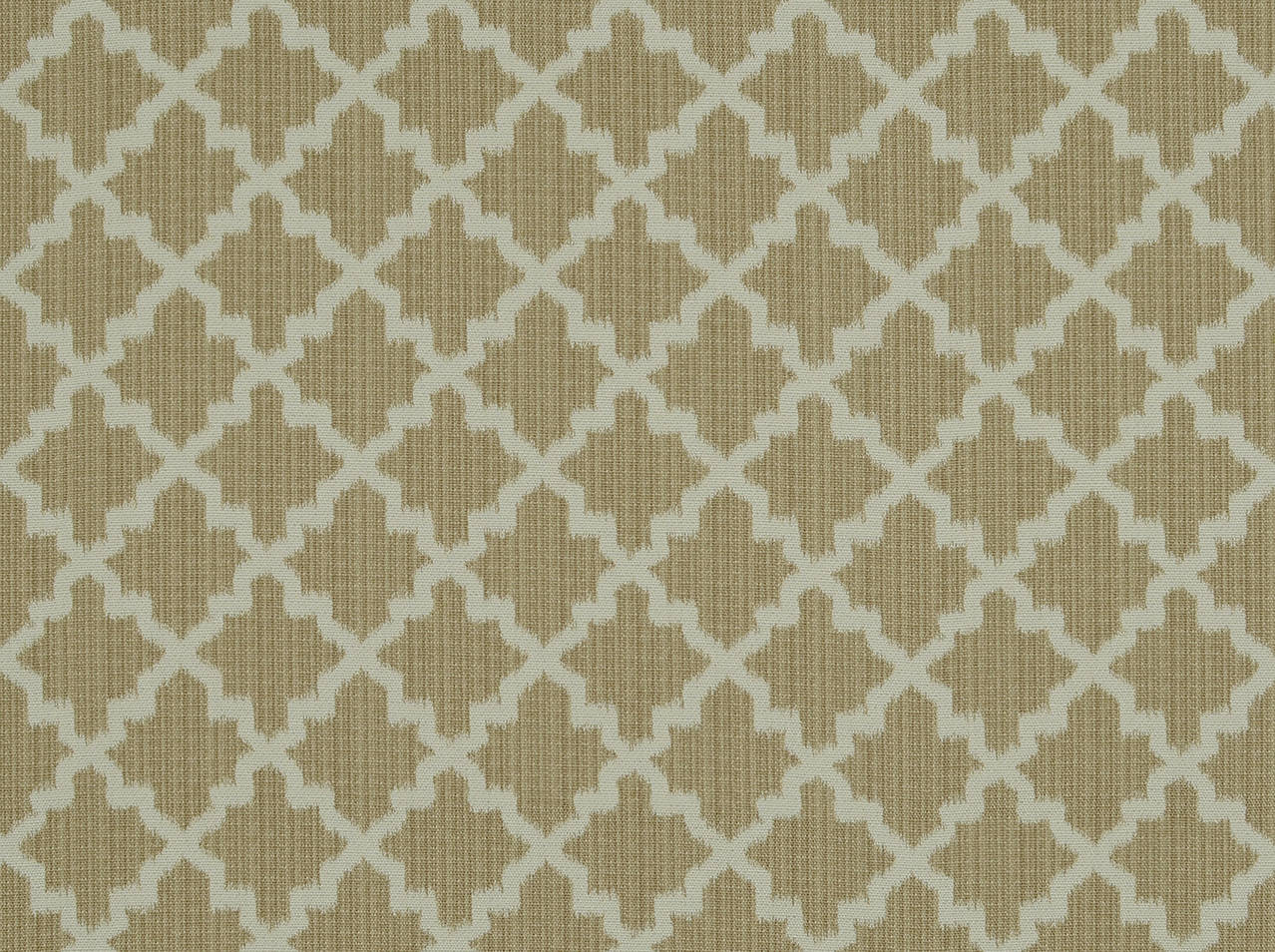 MORJORIE PATTERN CRISS CROSS CURTAINS (BEIGE/ BEIGE)