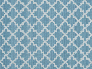 SPRING BLUE BY COVINGTON POLYESTER COTTON BLEND MULTI PURPOSE FABRIC (BLUE/WHITE)
