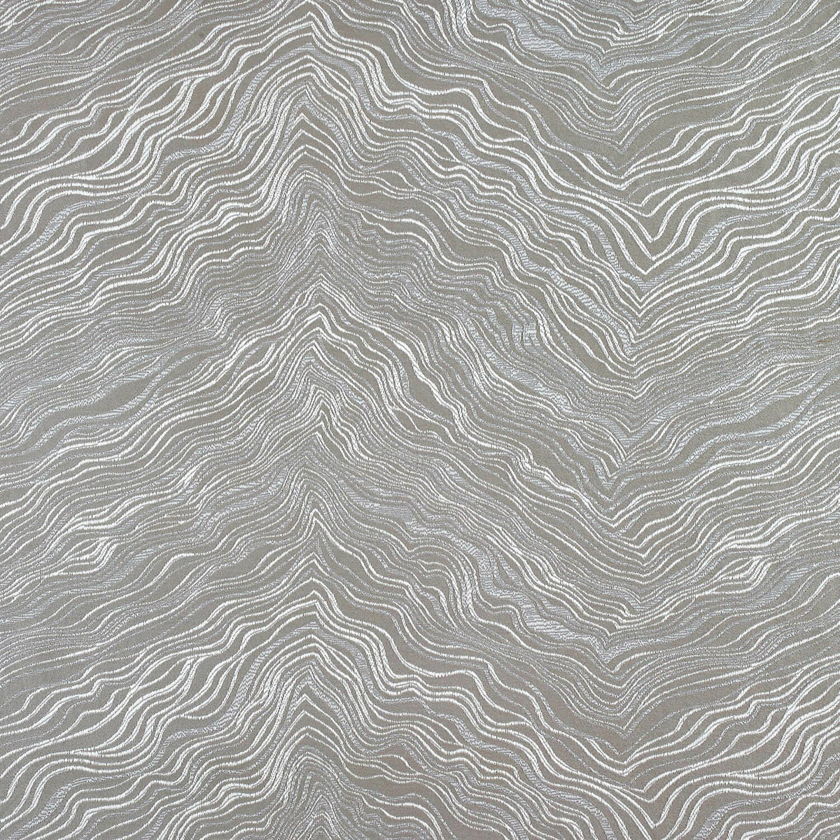 Tallulah Silver Scroll & Swill—Premium Quality Fabric—Available by the Yard—52" Inch Wide—Fast Fabric Shipping USA