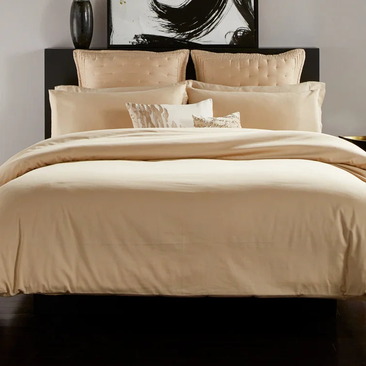 DOVE SOLID GOLD DUVET COVER