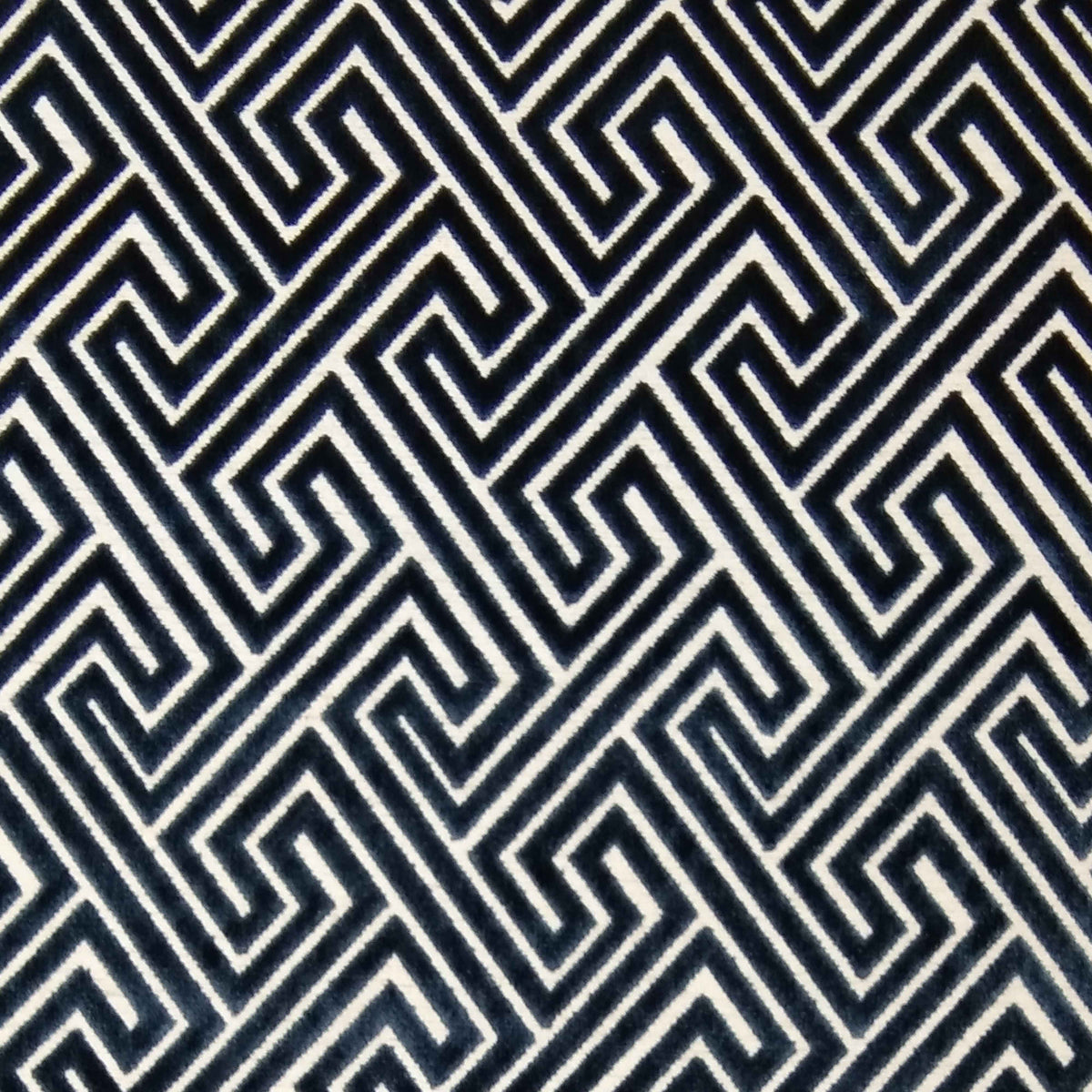 Kavala Velvet- Royal Blue-Cut velvet—63.90% Rayon-27.86% Polyester| Sold by Beautifulwindowselgin.com