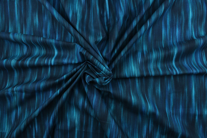 UNINHIBITED BEACHGLASS COTTON FABRIC (DARK BLUE)