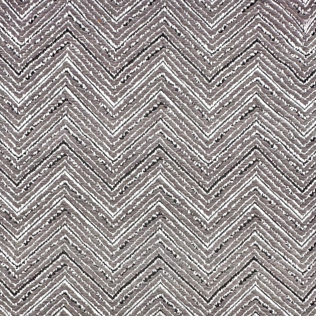 Stone Grey Herringbone Pattern—Upholstery Fabric—100% Polyester—Sold by the Yard—54" Inches Wide