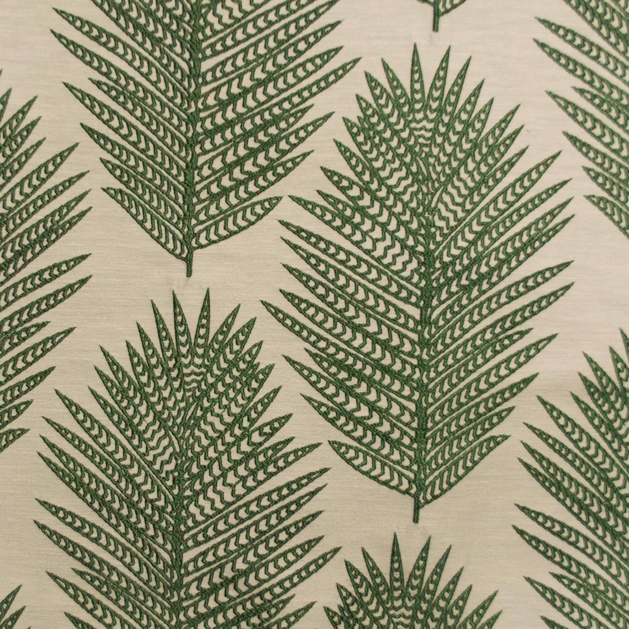  Ghislaine polyester blend curtain panels (green/beige) 