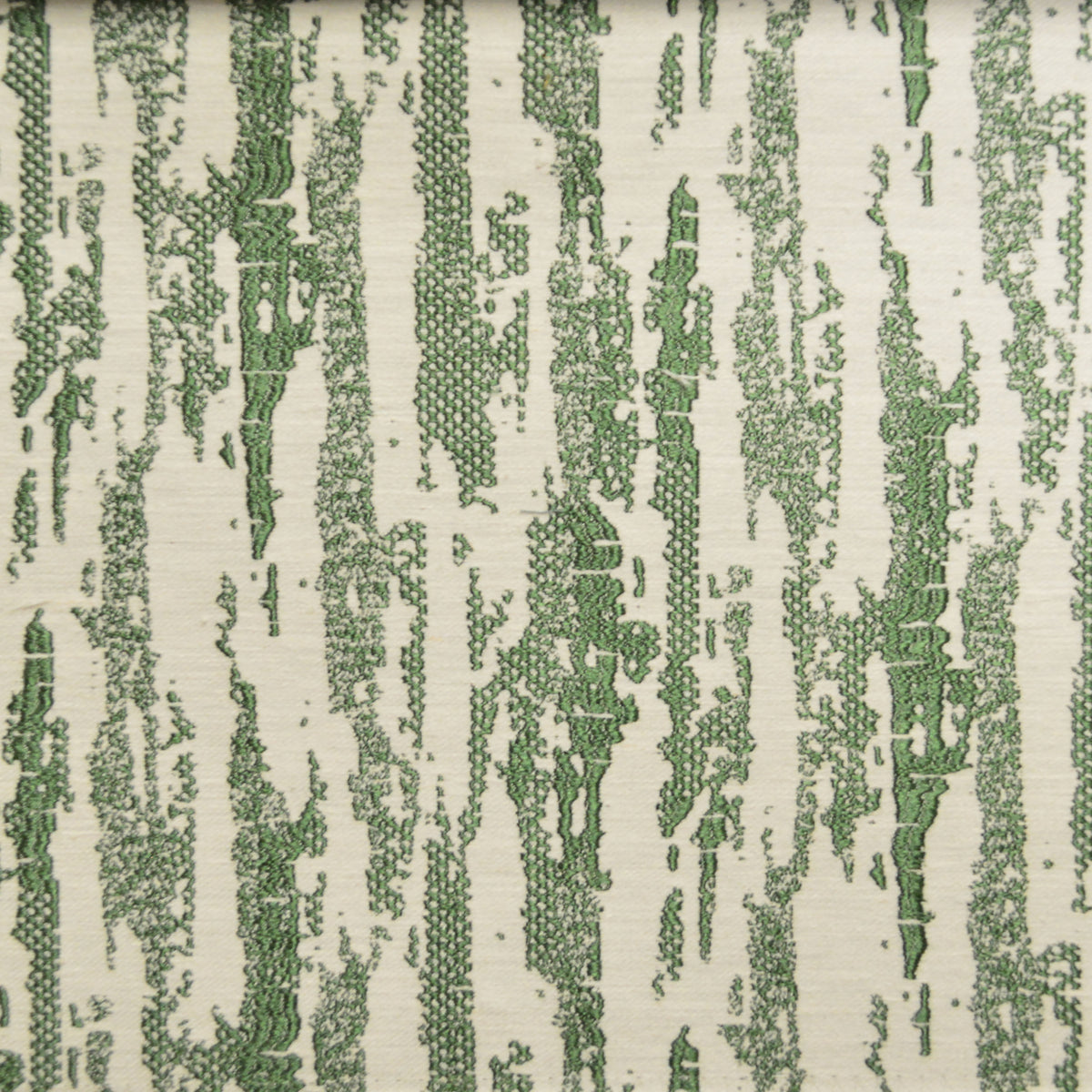 Raffia Green and Beige Fabric— 75% Cotton 25% Linen—Quality Multi-Purpose Fabric—Sold by The Yard-52" Inches