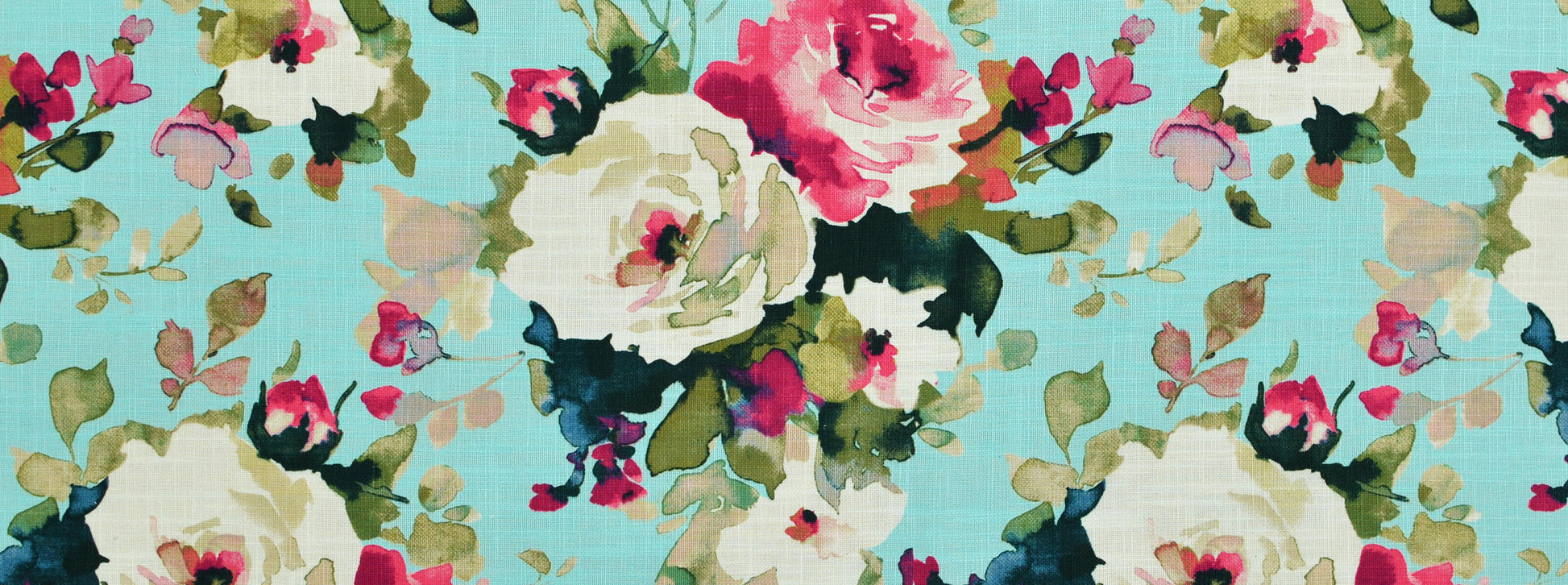 ‘BLUE MEADOW’ CURTAINS 