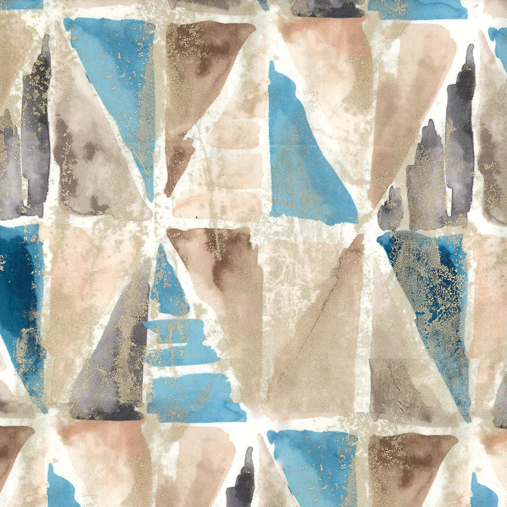 Clearwater Seaside—Blue Curtain Fabric—100% Cotton—Width 54" Inches Wide—Shipped Nationwide