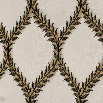 GARNET-A-BRONZE & BEIGE CURTAIN & DRAPES