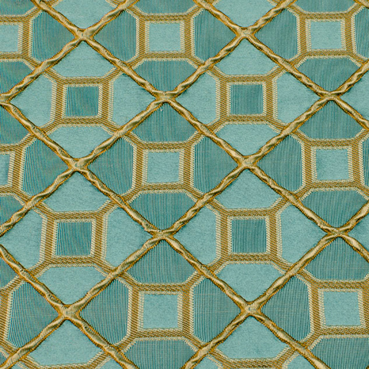 Baker Teal Embroidery Style Curtains - Beautiful Windows Elgin